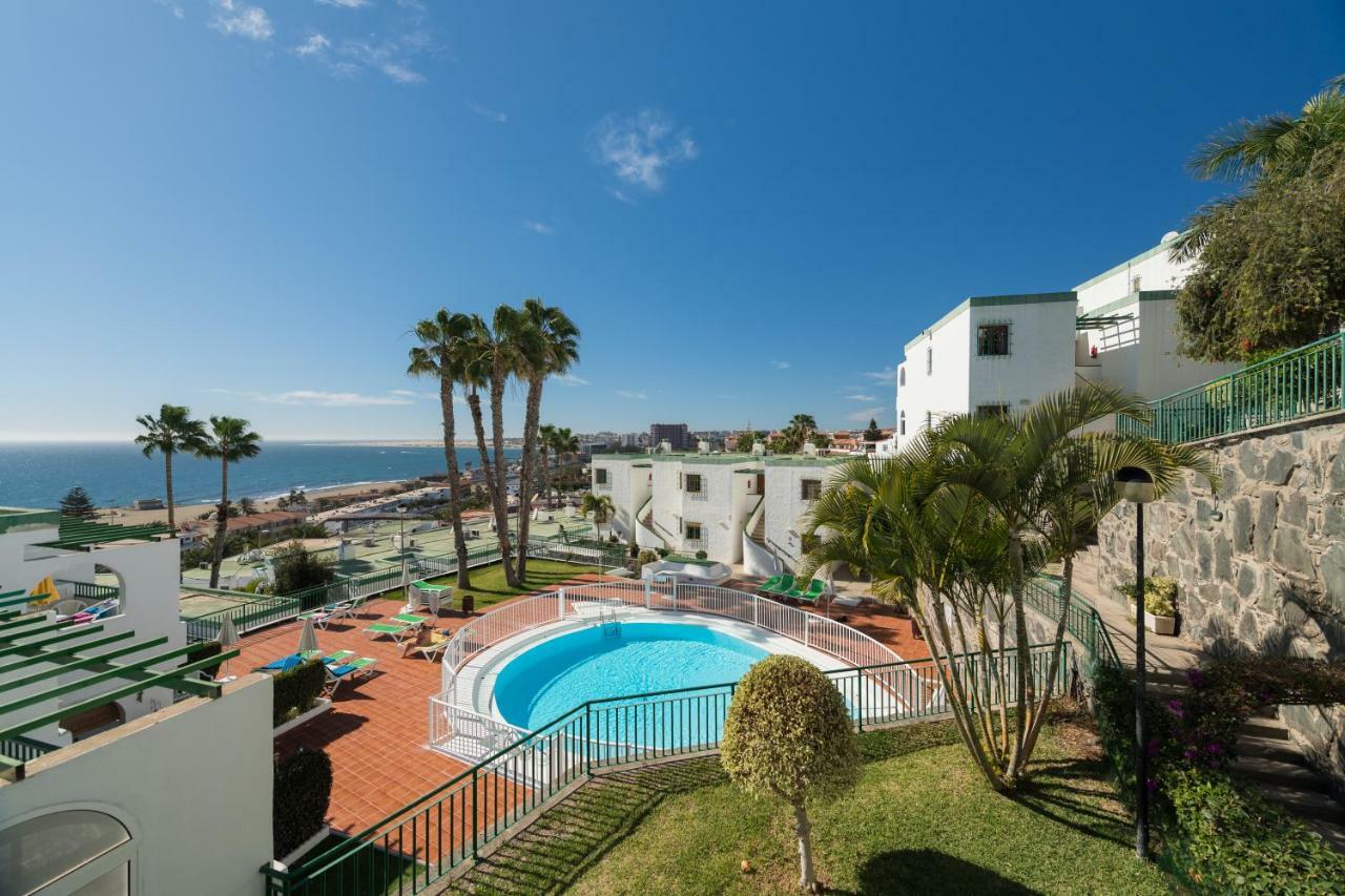 Sea View 2Br Toploctaion Heated Pool 5 Min To Beach San Agustín Eksteriør bilde